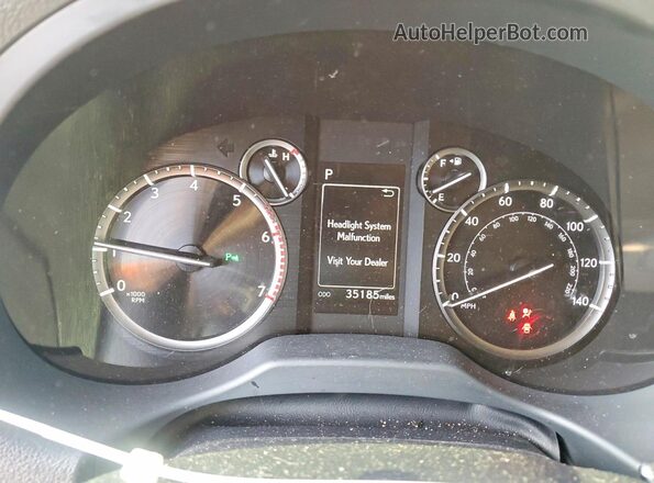 JTJAM7BX4P5379154 2023 LEXUS GX Charcoal Vista del cuadro de instrumentos
