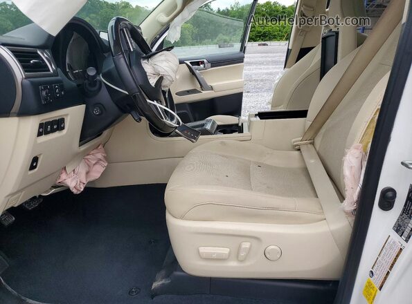 JTJAM7BX5N5335595 2022 LEXUS GX White Widok wnętrza z przodu