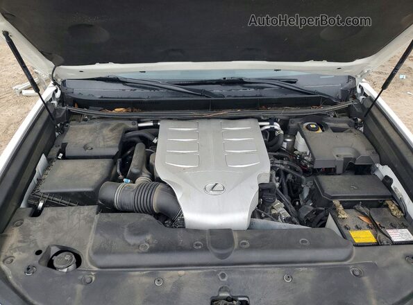 JTJAM7BX5P5342260 2023 LEXUS GX White Widok komory silnika