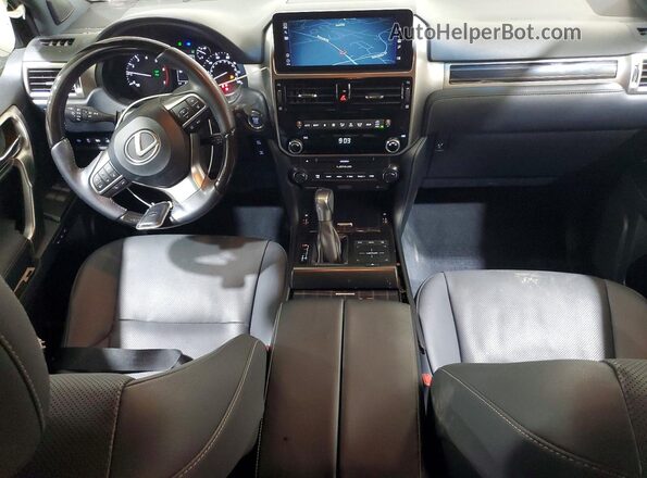JTJAM7BX5P5353422 2023 LEXUS GX White Widok deski rozdzielczej