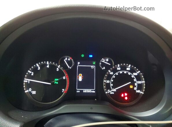 JTJAM7BX5P5353422 2023 LEXUS GX White Widok zestawu wskaźników