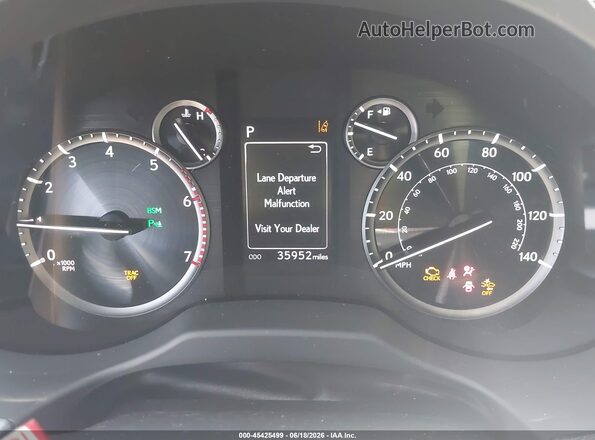 JTJAM7BX5P5378160 2023 LEXUS GX 460 Gray Widok tylnych siedzeń