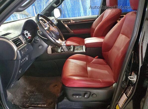 JTJAM7BX6M5303057 2021 LEXUS GX Black Vista interior delantera
