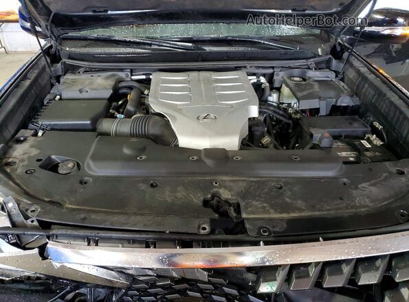 JTJAM7BX6M5303057 2021 LEXUS GX Black Vista del compartimento del motor