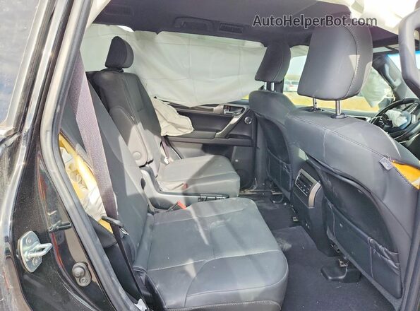JTJAM7BX6P5370682 2023 LEXUS GX Black Vista de los asientos traseros
