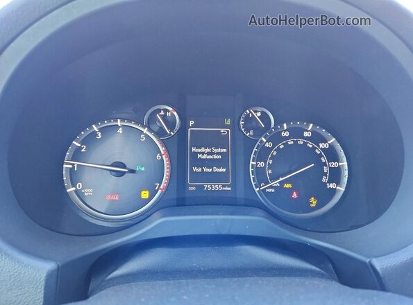 JTJAM7BX6P5372996 2023 LEXUS GX Серебряный Вид щитка приборов