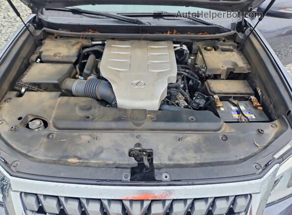 JTJAM7BX7L5254014 2020 LEXUS GX Gray ძრავის განყოფილების ხედი
