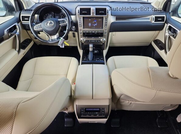 JTJAM7BX7L5263831 2020 LEXUS GX White წინა პანელის ხედი