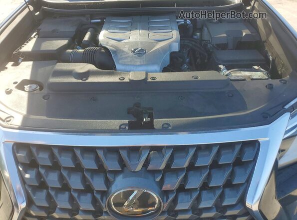 JTJAM7BX7M5281053 2021 LEXUS GX Black ძრავის განყოფილების ხედი