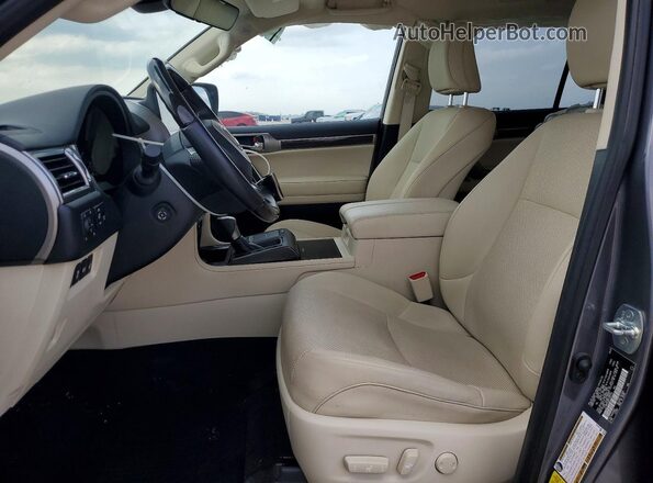 JTJAM7BX8P5381179 2023 LEXUS GX Gray Front interior view