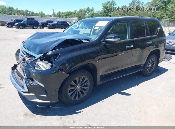 JTJAM7BX8P5383983 2023 LEXUS GX 460 Black Առջևի ձախ երեք քառորդ տեսարան