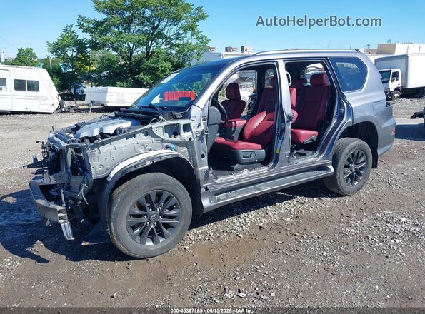 JTJAM7BXXN5333776 2022 LEXUS GX 460 Gray Передня ліва чверть