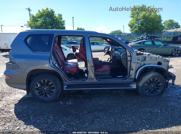 JTJAM7BXXN5333776 2022 LEXUS GX 460 Gray Вид щитка приладів