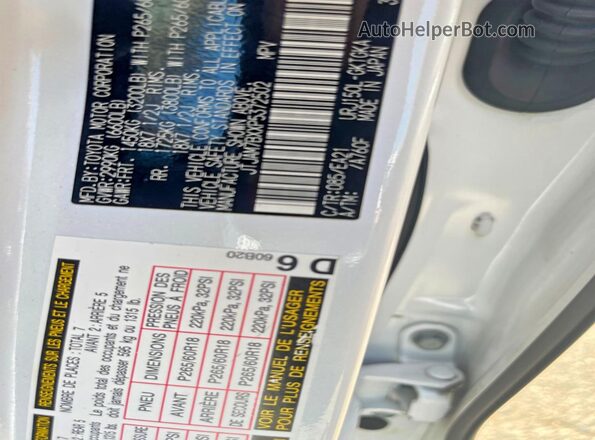 JTJAM7BXXP5372502 2023 LEXUS GX White 