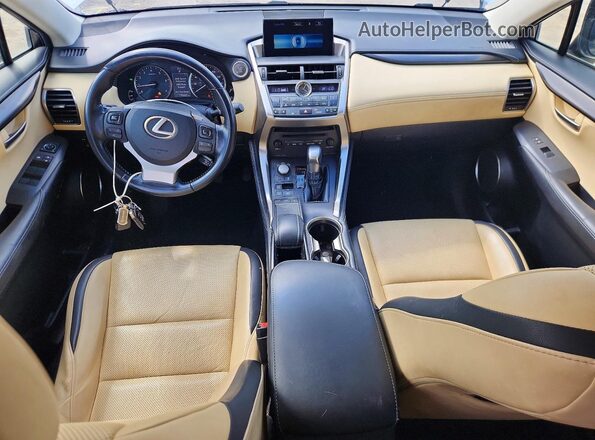JTJBARBZ0G2059776 2016 LEXUS NX White Vista del salpicadero