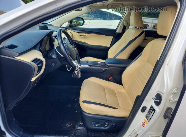 JTJBARBZ0G2059776 2016 LEXUS NX White Vista interior delantera