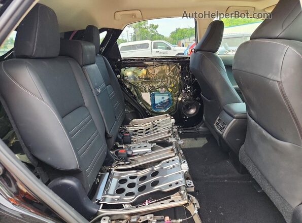 JTJBARBZ0H2122649 2017 LEXUS NX Black Rear interior view