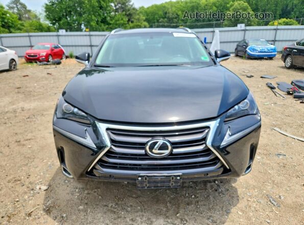JTJBARBZ0H2122649 2017 LEXUS NX Black Front view