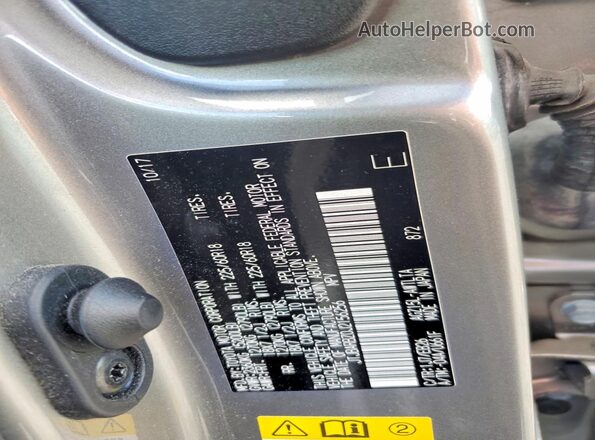 JTJBARBZ0J2156256 2018 LEXUS NX Silver 
