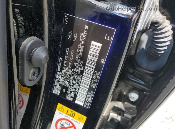 JTJBARBZ0J2163014 2018 LEXUS NX Черный Вид наклейки с VIN-кодом
