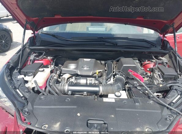 JTJBARBZ0J2164373 2018 LEXUS NX 300 Red Вид ззаду