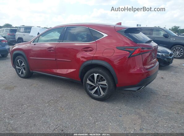 JTJBARBZ0J2164373 2018 LEXUS NX 300 Red Задня ліва чверть