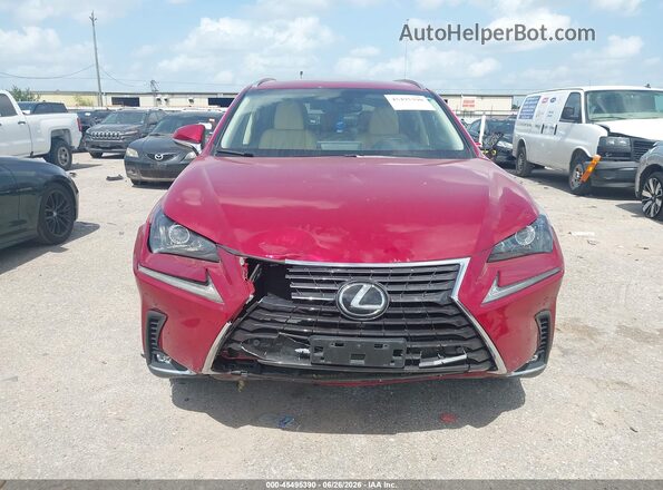JTJBARBZ0J2164373 2018 LEXUS NX 300 Red Вид панелі приладів