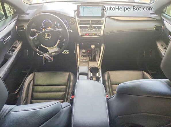 JTJBARBZ0K2200001 2019 LEXUS NX Black Widok deski rozdzielczej