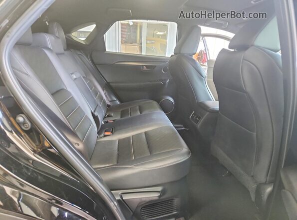JTJBARBZ0K2200001 2019 LEXUS NX Black Widok tylnych siedzeń