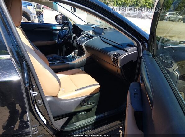 JTJBARBZ1G2074559 2016 LEXUS NX 200T Black Vista interior delantera