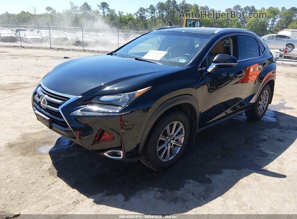JTJBARBZ1G2074559 2016 LEXUS NX 200T Black Vista tres cuartos delantera izquierda