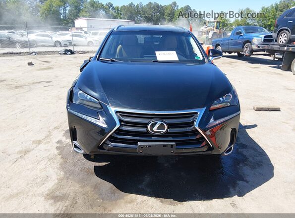 JTJBARBZ1G2074559 2016 LEXUS NX 200T Black Vista del cuadro de instrumentos
