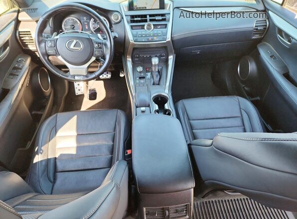 JTJBARBZ1H2110350 2017 LEXUS NX Синий Вид панели приборов