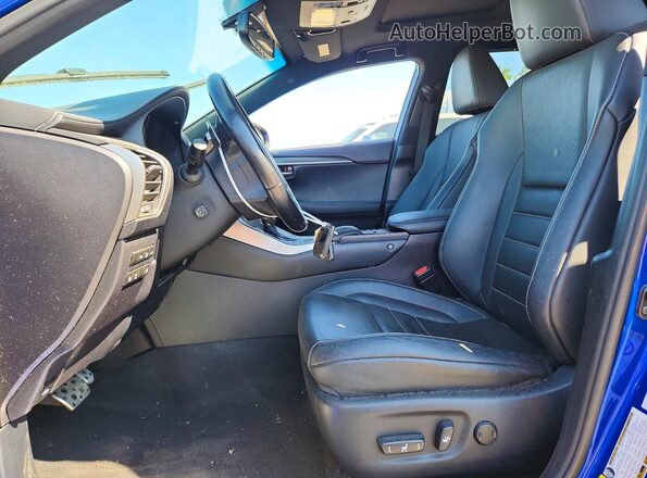 JTJBARBZ1H2110350 2017 LEXUS NX Синий Вид салона спереди