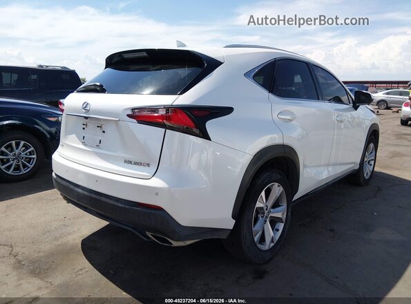 JTJBARBZ1H2132168 2017 LEXUS NX 200T Белый Задняя правая четверть