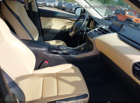JTJBARBZ2G2095050 2016 LEXUS NX 200T Black Front interior view