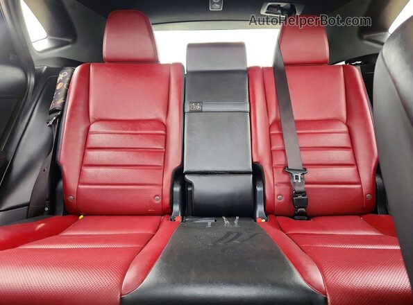 JTJBARBZ3H2123391 2017 LEXUS NX Blue Вид задніх сидінь