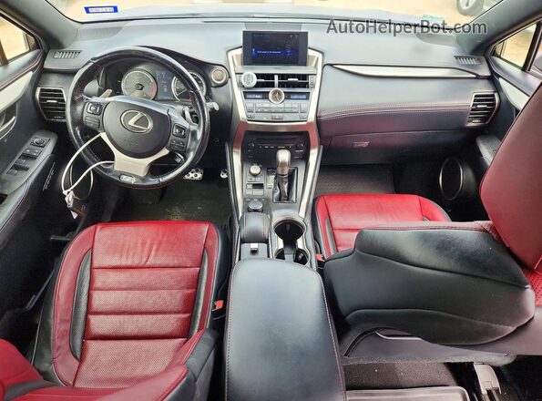 JTJBARBZ3H2123391 2017 LEXUS NX Blue Вид панелі приладів