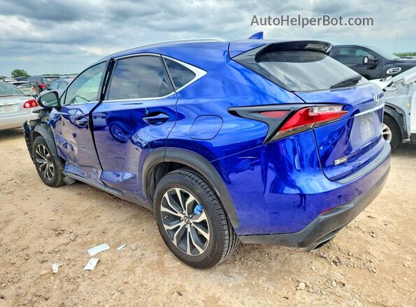 JTJBARBZ3H2123391 2017 LEXUS NX Blue Задня ліва чверть