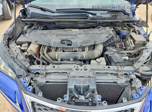 JTJBARBZ3H2123391 2017 LEXUS NX Blue Вид підкапотного простору