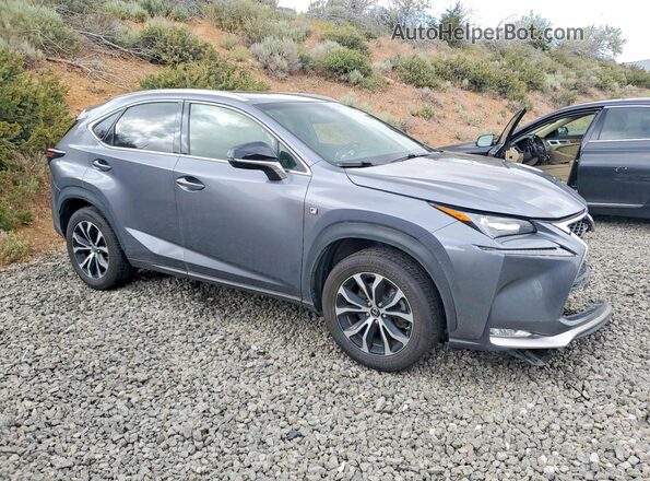 JTJBARBZ3H2126680 2017 LEXUS NX Charcoal Front right