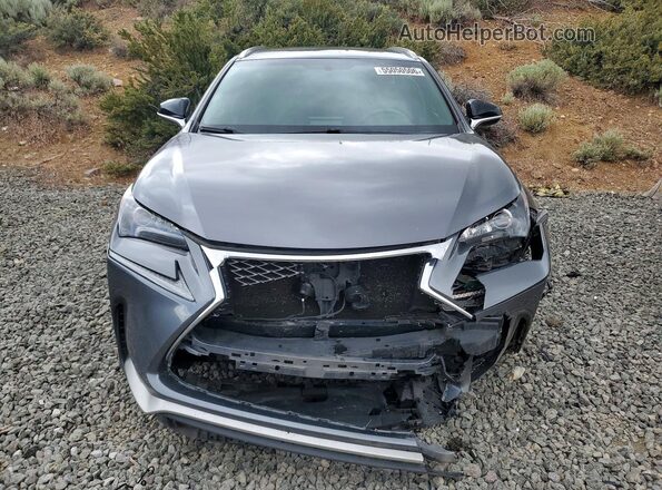 JTJBARBZ3H2126680 2017 LEXUS NX Charcoal Front view