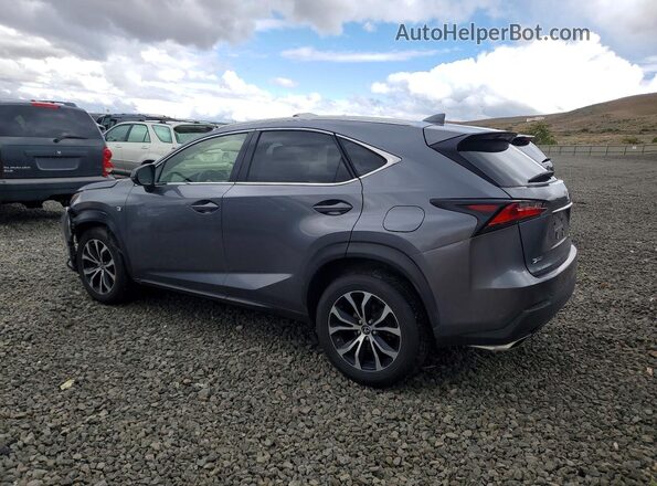 JTJBARBZ3H2126680 2017 LEXUS NX Charcoal Rear left