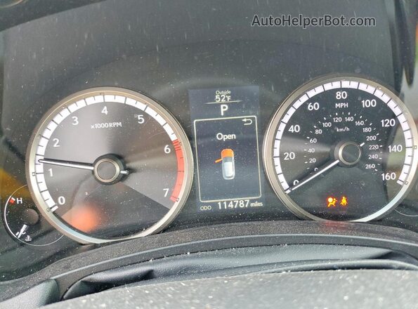 JTJBARBZ3H2126680 2017 LEXUS NX Charcoal Instrument cluster view