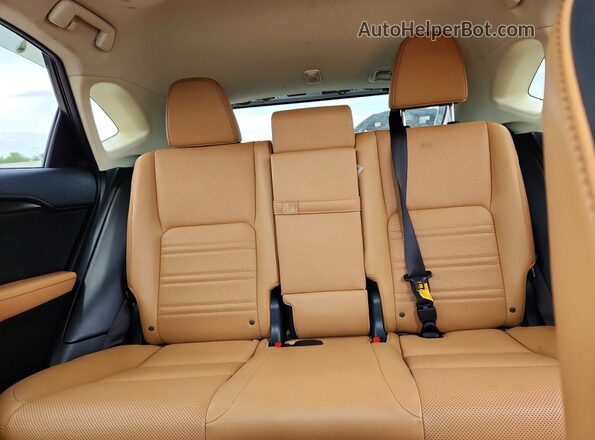 JTJBARBZ4G2064463 2016 LEXUS NX White Widok tylnych siedzeń