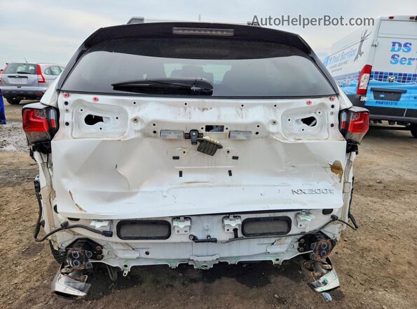 JTJBARBZ4G2064463 2016 LEXUS NX White Widok z tyłu