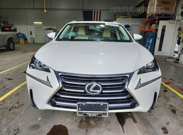 JTJBARBZ4H2135596 2017 LEXUS NX White Vista frontal