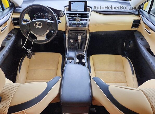 JTJBARBZ4H2135596 2017 LEXUS NX White Vista del salpicadero