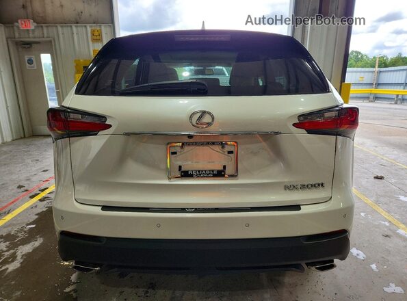 JTJBARBZ4H2135596 2017 LEXUS NX White Vista trasera