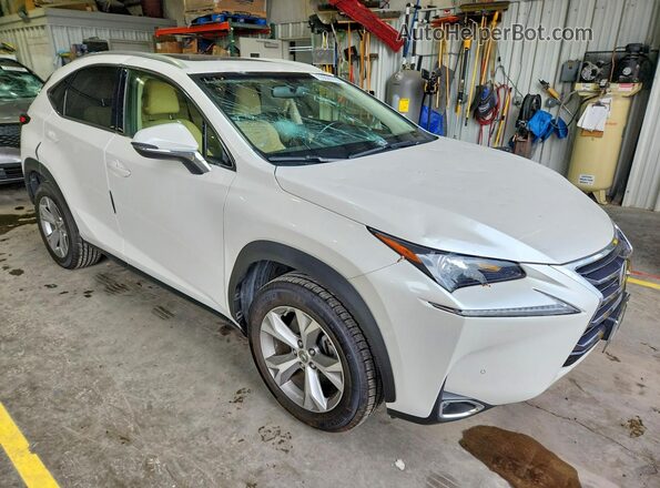 JTJBARBZ4H2135596 2017 LEXUS NX White Delantero derecho